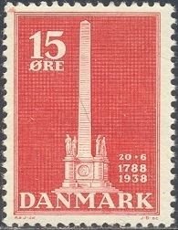 Denmark Scott #'s 262 MNH