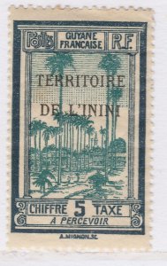 1932-41 French Colony Inini Postage Due 5cMH* Stamp A22P17F8842-