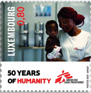 Luxembourg 2021 MNH Stamps Medicine Health Doctors Without Borders