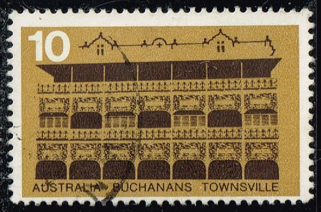 Australia #585 Buchanan's Hotel; Used (0.35) (2Stars)