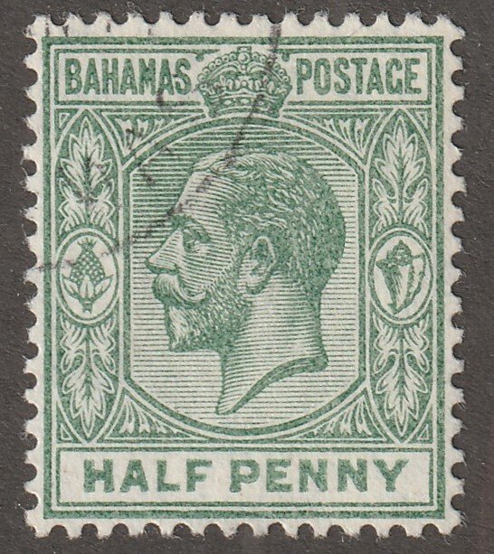 Bahamas stamp, Scott#49,  used, hinged,  perf 13.50 x 14.0, #B-16