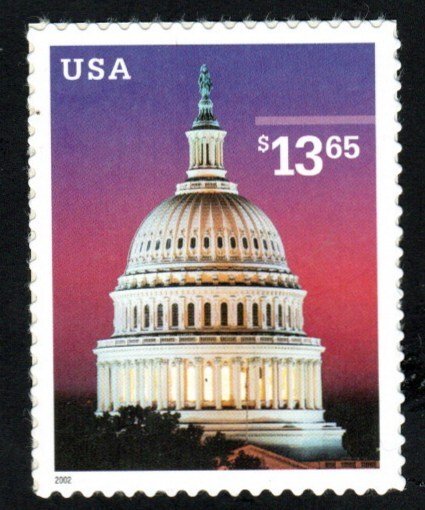 SC# 3648 - ($13.65) - Capitol Dome, MNH Single