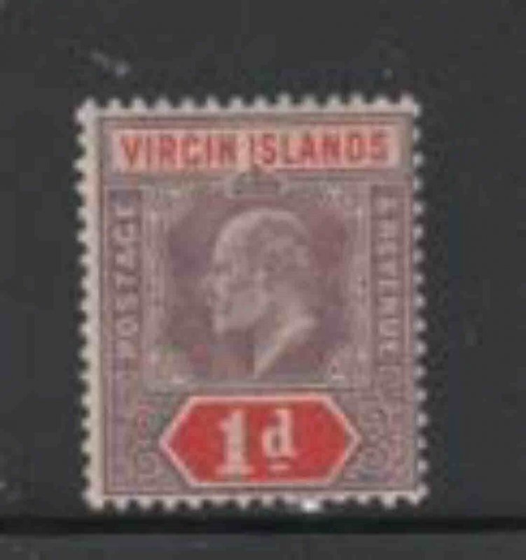 VIRGIN ISLANDS #30 1904 2p KING EDWARD VII MINT VF NH O.G c