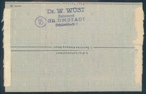 3rd Reich Jan 1945 Wehrertuechtigungslager SS Feldpost Cover G52773