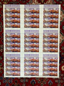 US 3238-42 SPACE DISCOVERY Uncut Press Sheet of 6 Panes MNH