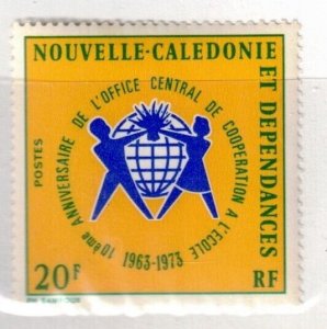 New Caledonia Sc 405 MNH issue of 1973 - School Coordinating Office