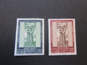 Vatican 1956 Sc 214-5 set MNH