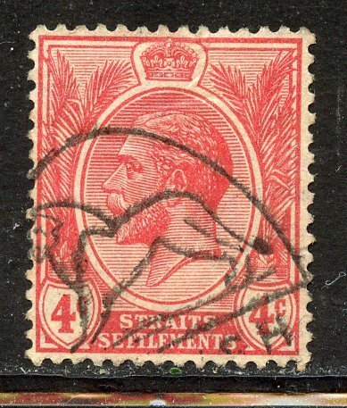 Straits settlements # 183, Used.
