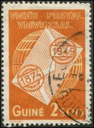 Portuguese Guinea SC# 272 UPU Anniv, Used SCV $ 2.50