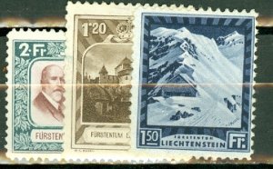 HO: Liechtenstein 94-107 MNH CV $1600; scan shows only a few