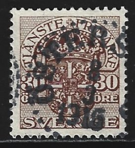Sweden #O53   used