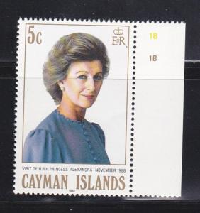 Cayman Islands 602 MNH Princess Alexandria (D)