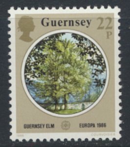 Guernsey  SG 368  SC# 333   MNH Nature   Europa Elm Tree  see scan