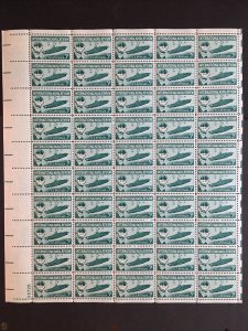 1957 sheet, International Naval Review Issue Sc# 1091