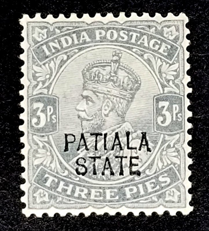 India Patiala #43 MH FVF   ….........(XBL154)