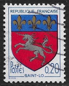France #1143 20c Arms of Saint-Lo