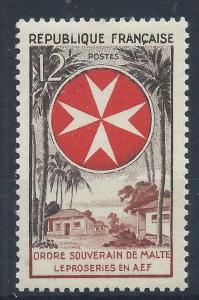 FRANCE 1956 SG1287 Order of Malta Leprosy Relief Mint MNH