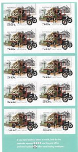 Australia 2553a  2006  booklet pane 10 vf mint nh