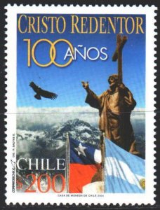 Chile. 2004. 2105. 100 years of the monument to Christ. MNH.