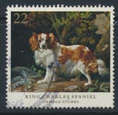 Great Britain SG 1531  Used  - Dogs George Stubbs Painting