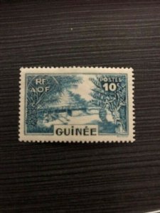 Stamp French Guinea Scott #132 H
