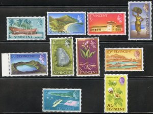 St. Lucia Scott 226A-235 - Unused VFH-LHOG - SCV $4.35