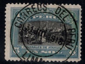 Peru Scott 218 Used  stamp Nice Cancel