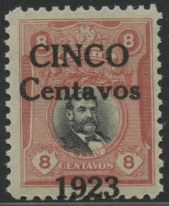 Peru 1923 MLH | Scott 232 | Overprint
