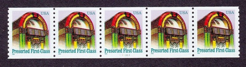 PNC5 25c Juke WA 212222 US 2911 MNH F-VF