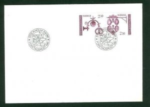 Sweden. FDC 1981  Enterprise Mail  Crafts And Tradesmen Signs.  Engraver M Morck