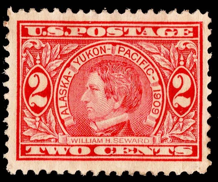 United States Scott 370 Unused hinged.