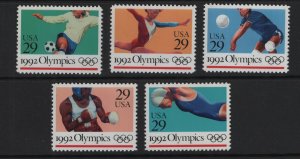 United States   #2637-2641  MNH 1992  Summer Olympics