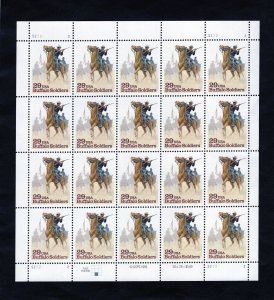 2818 Buffalo Soldiers, MNH sheet/20