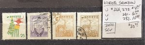 South Korea Used Selection #266//282- SCV=$20.25