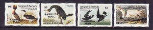 Barbuda-Sc.#706//711-Unused NH 1/2 set-id4-Birds-Audubon-1985-86-