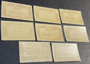 ALEXANDRETTA/FRENCH  # C1-C8--MINT/HINGED---COMPLETE SET---AIR-MAIL---1938