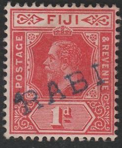 FIJI GV 1d superb RABI straight line cancel................................65665