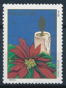 [63809] Brazil 1996 Flora Flowers Blumen - Christmas  MNH