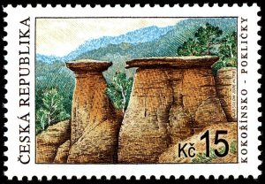 Czech Republic 2006 MNH Stamps Scott 3306 Landscapes Mountains