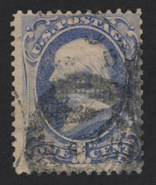 United States USED Scott Number 134 AVG-F  -  BARNEYS