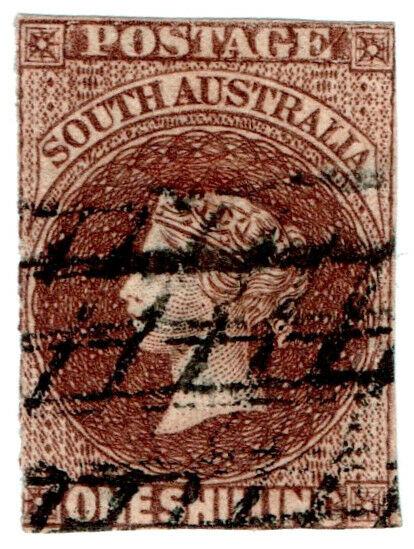 (I.B) Australia Postal : South Australia 1/- (SG 42)