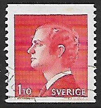 Sweden # 1071 - King Carl XVI - used.....{KR9}