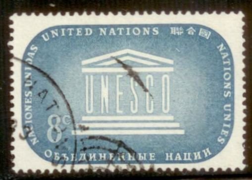 United Nations 1955 SC# 34 Used E124