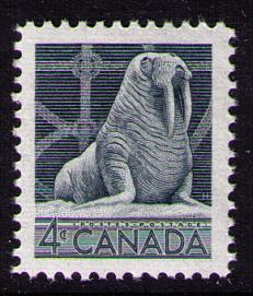 Canada #335 Mint Never Hinged ~ Walrus