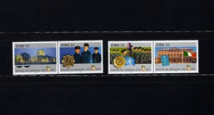 Ireland 1046a-48a Irish State Anniversary 1997 XF MNH Complete Set A6LC