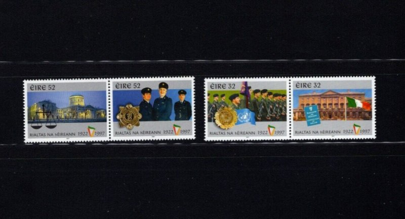 Ireland 1046a-48a Irish State Anniversary 1997 XF MNH Complete Set A6LC