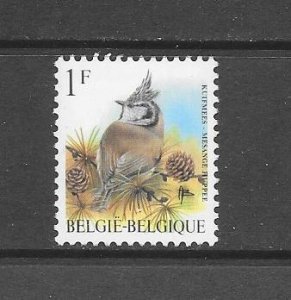 BIRDS - BELGIUM #1696 MNH