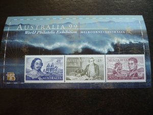 Stamps - Australia - Scott# 1727-1728 - Mint Never Hinged 2 Souvenir Sheets