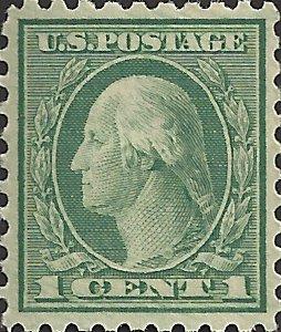 # 543 Mint Never Hinged Green George Washington