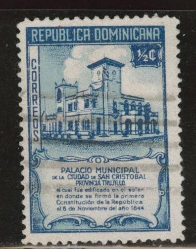 Dominican Republic Scott 412 used 1945 stamp